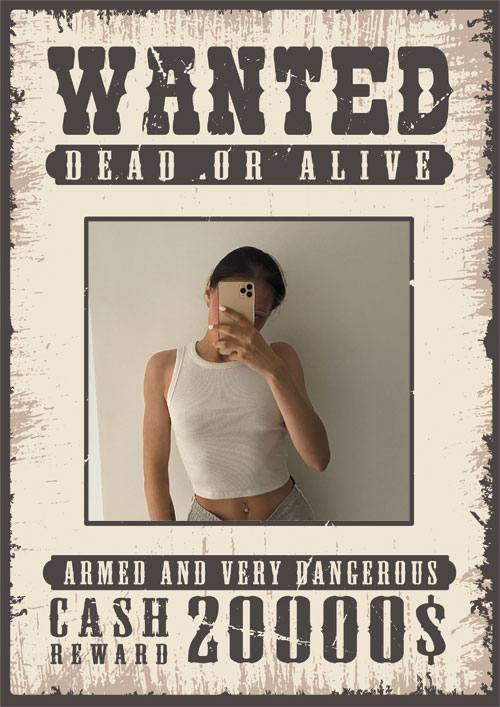 Wanted poster